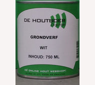 Topdeq grondverf wit 0,75liter