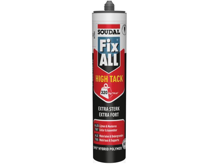 Soudal Fix ALL High Tack zwart 290ml
