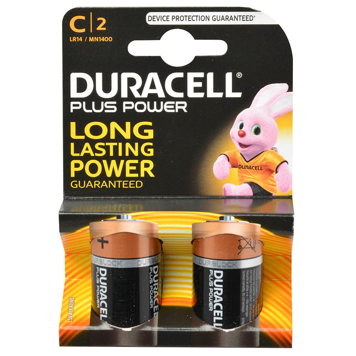 Duracell plus power C 1.5V 2st