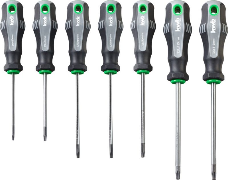 KWB torx schroevendraaier set 6 delig