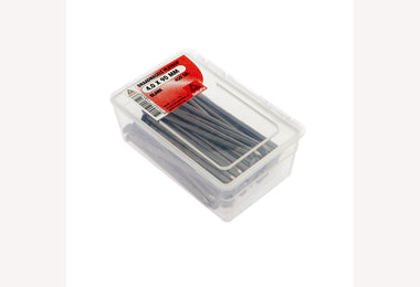 Draadnagels 4.0x90 450gr platkop blank