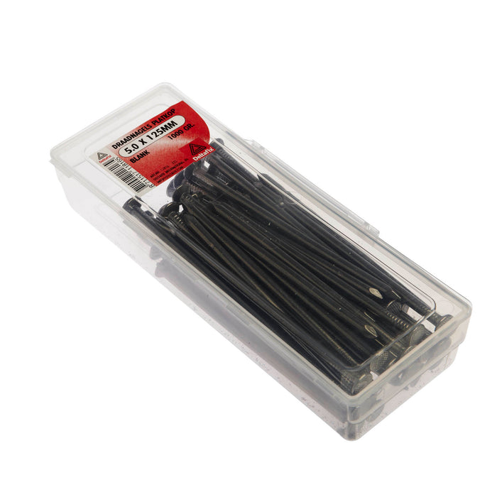 Daadnagels 5.0x125 1000gr platkop blank