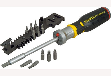 Ratelschroevendraaier led 12 bits stanley