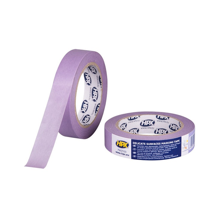 Masking tape kwetsbare ondergr  24mm x 50mtr