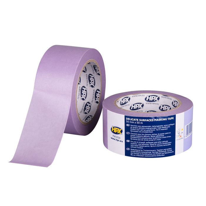Maskingtape kwetsbare ondergr.  48mm x 50mtr