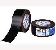 UV-Bestendige pe tape zwart 60mm 25mtr OP=OP