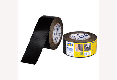 UV-Bestendige pe tape zwart 90mm 25mtr OP=OP