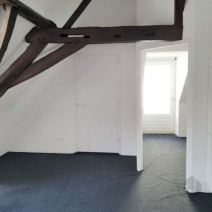 Grenen binnendeurskozijn incl. boarddeur rechts 88x231,5