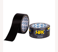 Duct tape / reparatietape 50mtr zwart