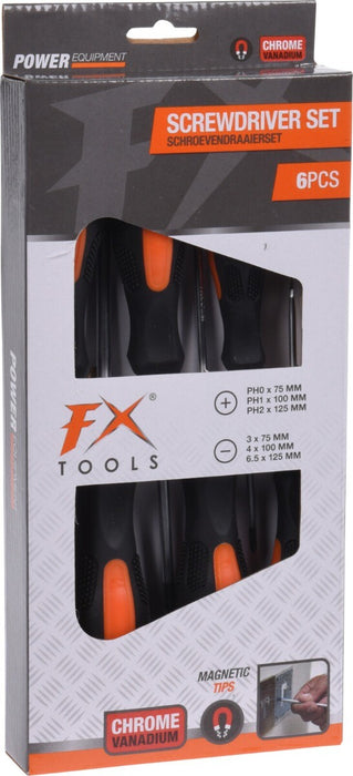 Schroevendraaierset 6 delig fx tools