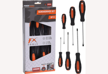 Schroevendraaierset 6 delig fx tools