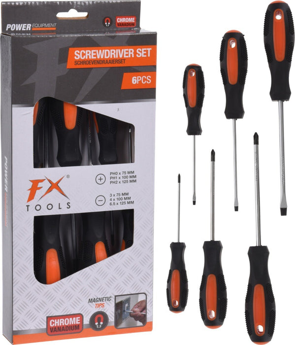 Schroevendraaierset 6 delig fx tools