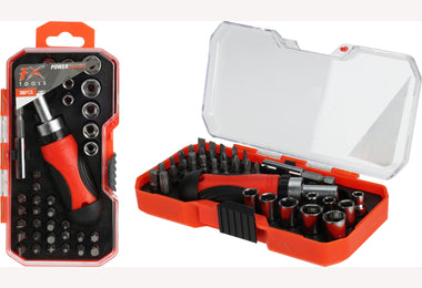 Schroevendraaierset / bit set 36 delig fx tools