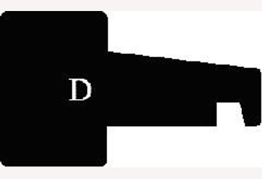 D profiel 66x110mm 275cm