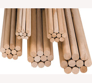 Deuvelstok 14mm 1 mtr