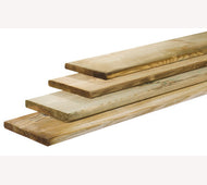 Tuinplank 15x140mm 200cm geschaafd geimpregneerd