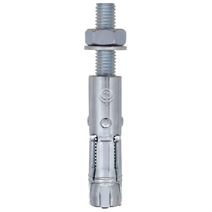 Keilbout M10x105 10st verzinkt