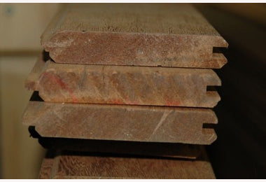 Meranti visbekdeel 16x86mm 365cm