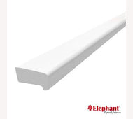 Meranti neuslat NL35 18x50mm gegrond 1m1