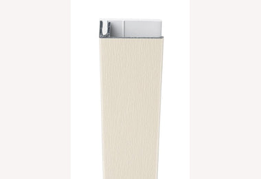 Protex eindprofiel 300cm cremewit (ral 9001)