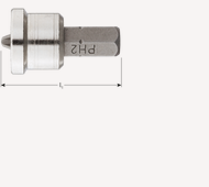 Schroefbit gipsplaat PH2