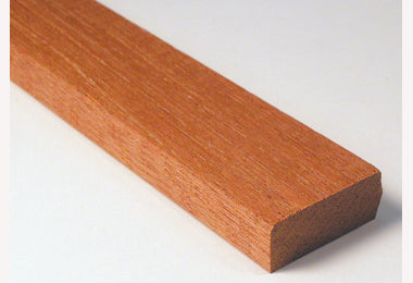 Meranti koplat 12x45mm 245cm volhout architraaf (recht)