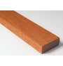Meranti koplat 12x45mm 230cm volhout architraaf (recht)
