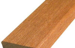 Meranti koplat 12x45mm 245cm volhout architraaf (recht)