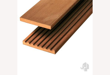 Vlonderplank 28x145mm 430cm hardhout