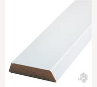 Koplat schuin 12x68mm 488cm V313 MDF gegrond architraaf