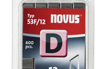 NOVUS vlakdraad nieten D 53F 12mm 600st