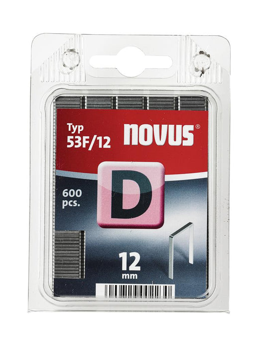 NOVUS vlakdraad nieten D 53F 12mm 600st