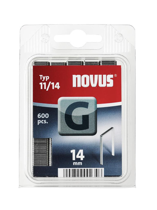 NOVUS vlakdraad nieten G 11 14mm 600st