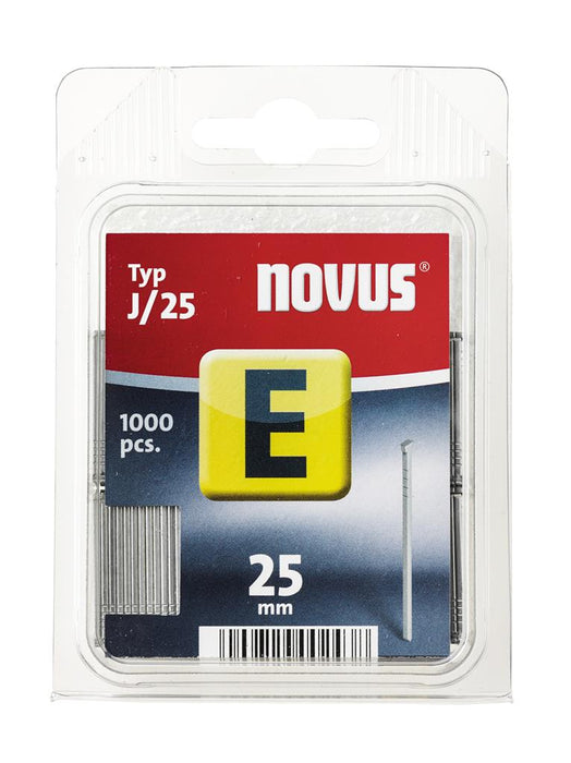 NOVUS nagels (brads) E J/25mm 1000st