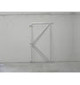 Stalen poortframe 100x180cm incl. 3 ophang ogen