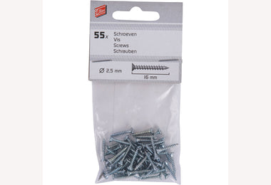 Tochtstripschroeven 55 stuks