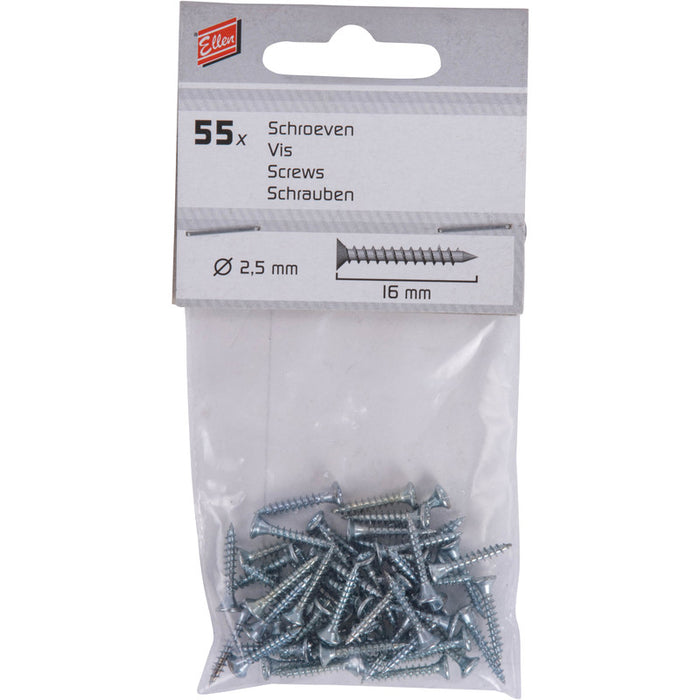 Tochtstripschroeven 55 stuks