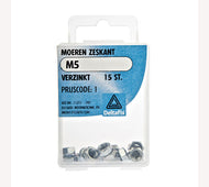 Moeren M5 15st verzinkt