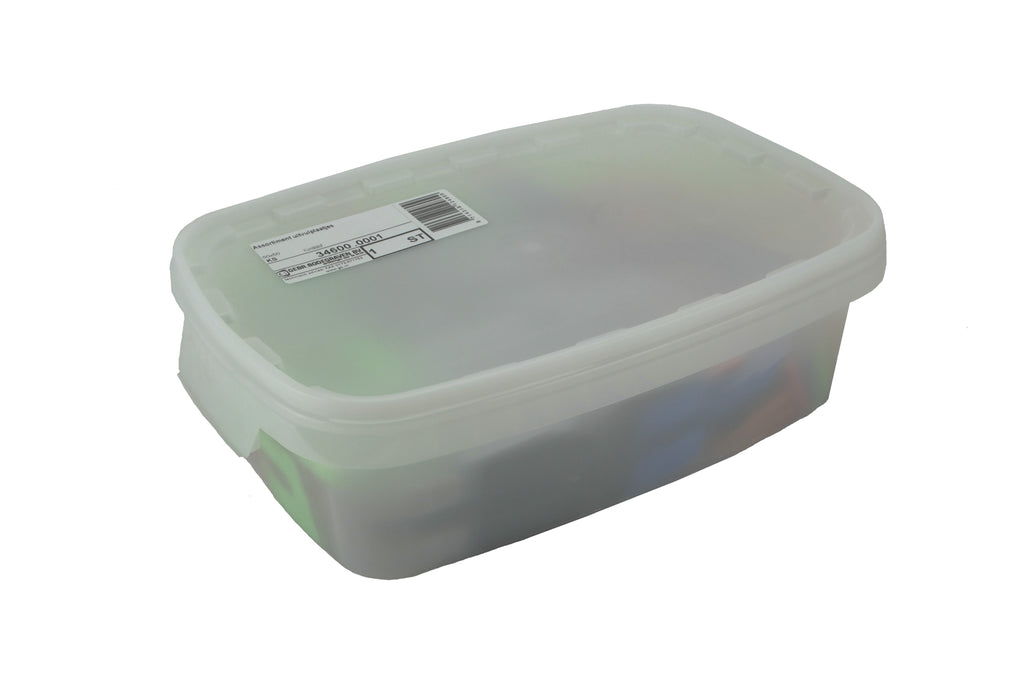 Assortimentsdoos uitvulplaatjes 200 stuks