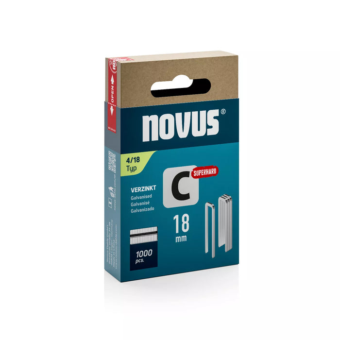 NOVUS smalrug nieten C 4 18mm 1100st