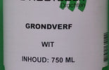 Topdeq grondverf wit 0,75liter