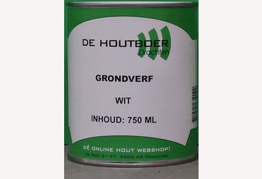 Topdeq grondverf wit 0,75liter