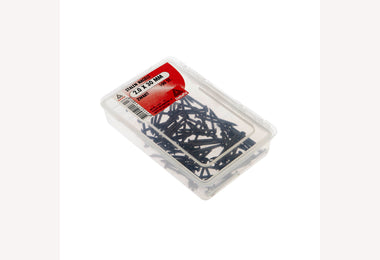 Stalen nagels 2.0x30 100st zwart