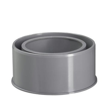 PVC Verloop 80x110mm (1x lijmmof, 1x lijmeind)