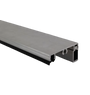 Zijsluitprofiel 16, afdek/vullat/rubber 350cm OP=OP