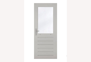 Merbau balkondeur 1492 afm 231,5x88cm gegrond OP=OP (AKTIEPRIJS)