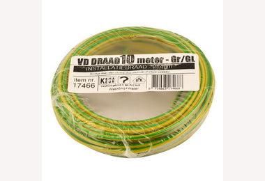VD-draad 2,5mm² geel/groen 10 meter