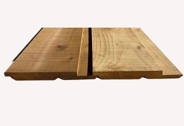 Channelsiding red cedar 18x185mm 490cm (stk-kd) (werkend 172mm)
