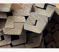 Meranti glaslat 25x35mm 460cm ongegrond sponning OP=OP