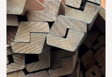 Meranti glaslat 25x35mm 460cm ongegrond sponning OP=OP